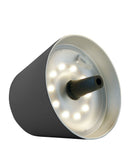Sompex LED flessenlamp "TOP 2.0" met accu - antraciet