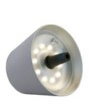 Sompex LED flessenlamp "TOP 2.0" met accu - licht grijs
