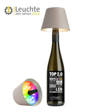 Sompex LED flessenlamp "TOP 2.0" met accu - zand