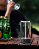Sompex Pulse Oplaadbare Tafellamp Antraciet – LED Design Lamp met Magnetische Gloeidraad (IP54)