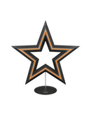 Sompex-ster-lamp-zwart