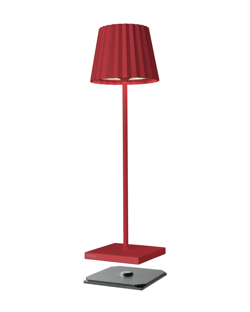 Sompex LED-Tischleuchte „Troll“ – Rot