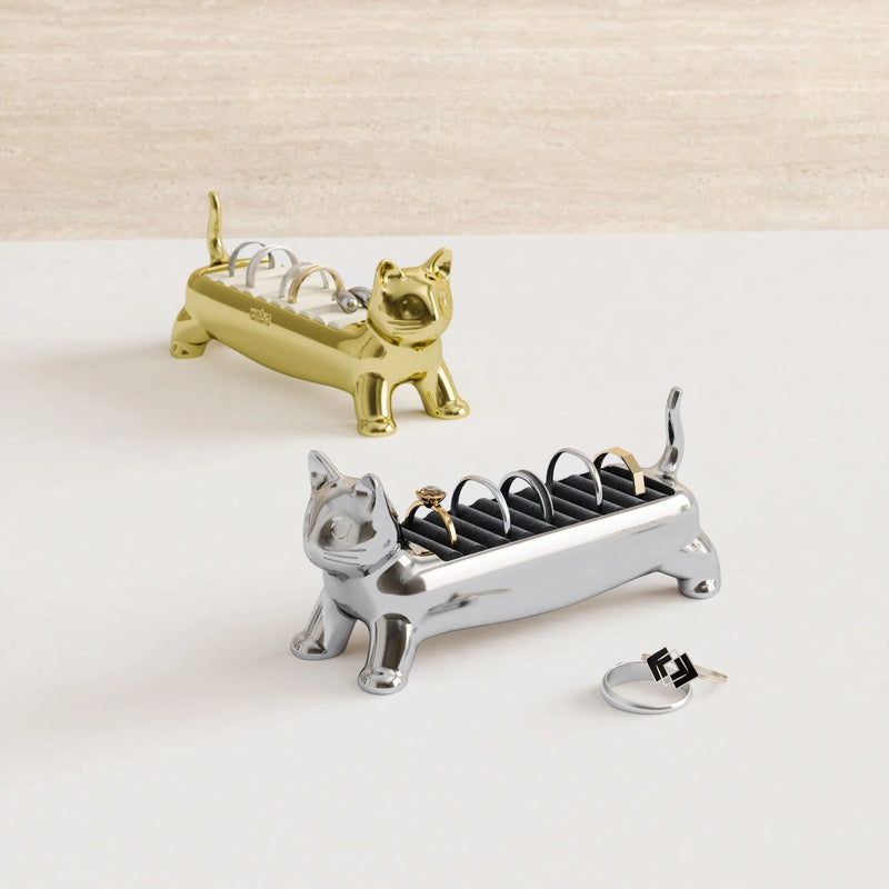 Umbra-Ringhouder-Kat-Ali-Zilver-Chrome-Regalino