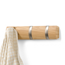 Umbra Flip Kapstok 3 hook - naturel hout