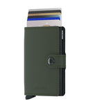 Secrid Miniwallet - Matte Green-Black