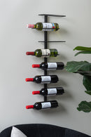 Wand-wijnrek-staal-zwart-Regalino-Roermond