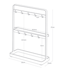 Yamazaki-Keyhook-Stand-Smart-black