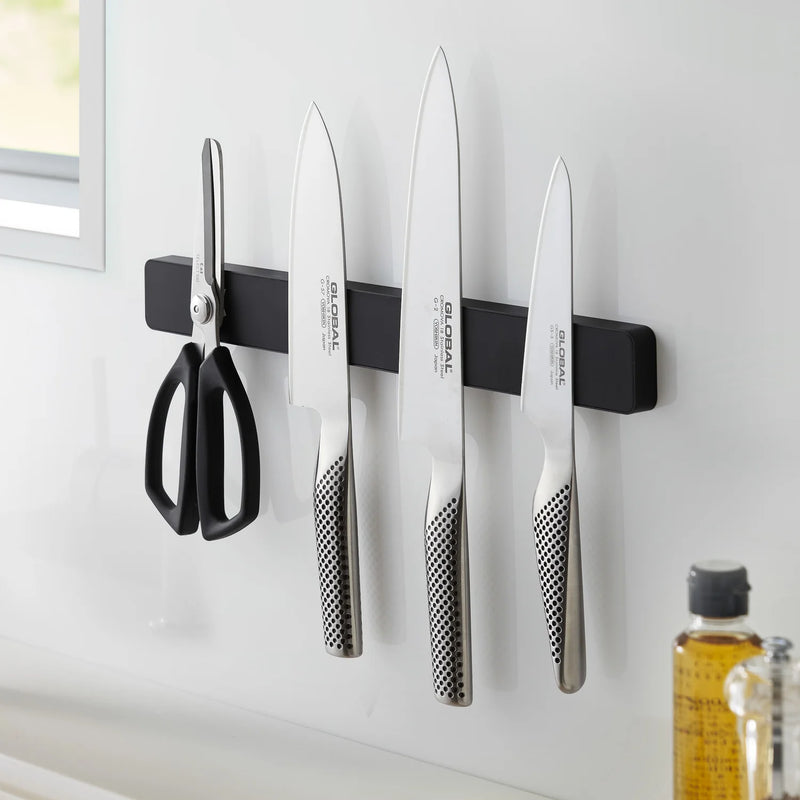 Yamazaki Magnetische Messenhouder – Zwart – Wandmontage – Minimalistisch Design