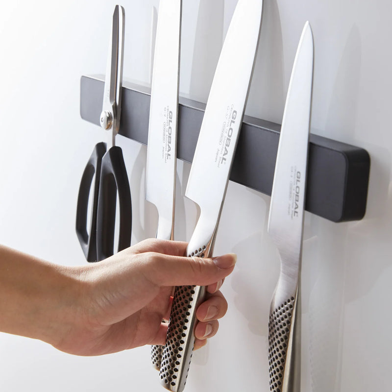 Yamazaki Magnetische Messenhouder – Zwart – Wandmontage – Minimalistisch Design