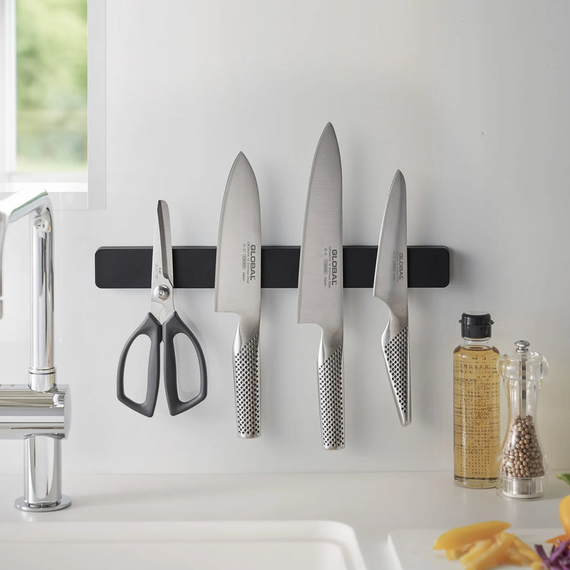 Yamazaki Magnetische Messenhouder – Zwart – Wandmontage – Minimalistisch Design