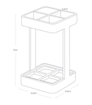 Yamazaki-tower-tandenborstelhouder-Wit-Afmetingen