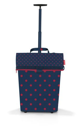 Reisenthel Trolley M - Mixed dots Red / Darkblue