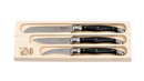 Laguiole Style de Vie Premium Line – 3-delige Keukenmesjesset - Zwart