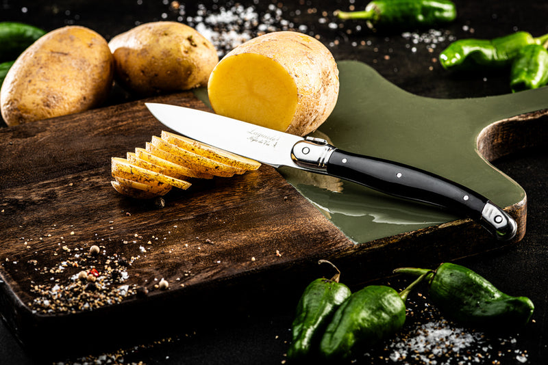 Laguiole Style de Vie Premium Line – 3-delige Keukenmesjesset - Zwart