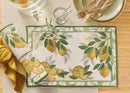 Sander placemat Lemon 32×48 cm - kleurrijke placemat met citroenmotief