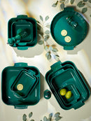 Peugeot Appolia Ovenschaal - 32 cm Bosgroen