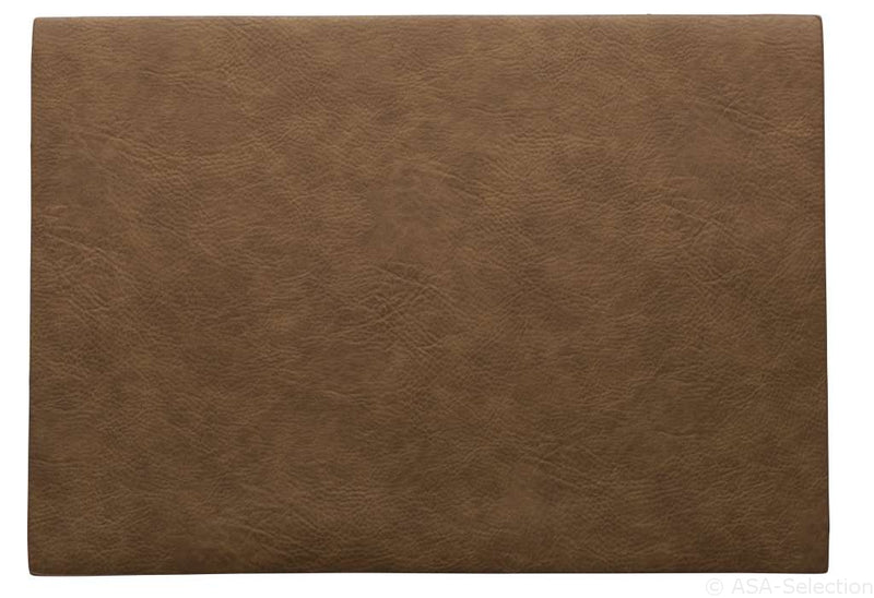 ASA Placemat Vegan Leather - Toffee