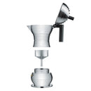 Alessi Pulcina koffiemaker - 15 cl zwart