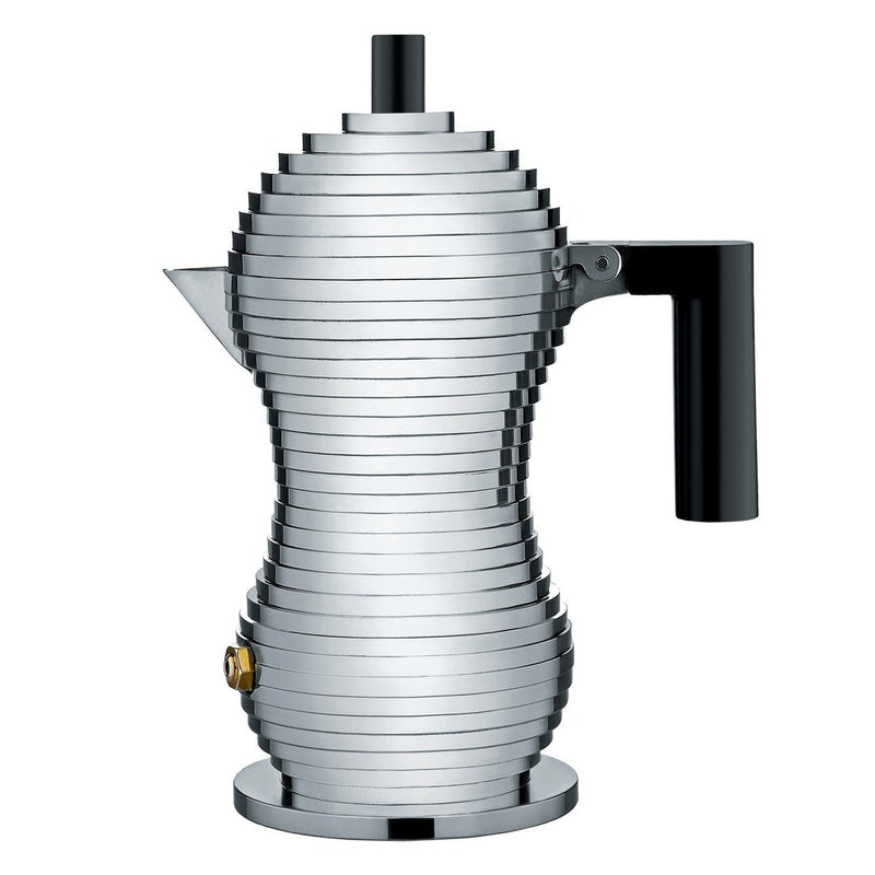 Alessi Pulcina koffiemaker - 15 cl zwart
