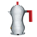 Alessi Pulcina koffiemaker - 15 cl rood - inductie