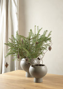 ASA Vase/Topf - Braune Keramik - M