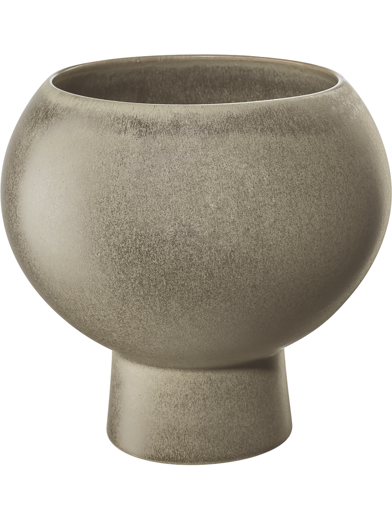 ASA Vase/Topf - Braune Keramik - M