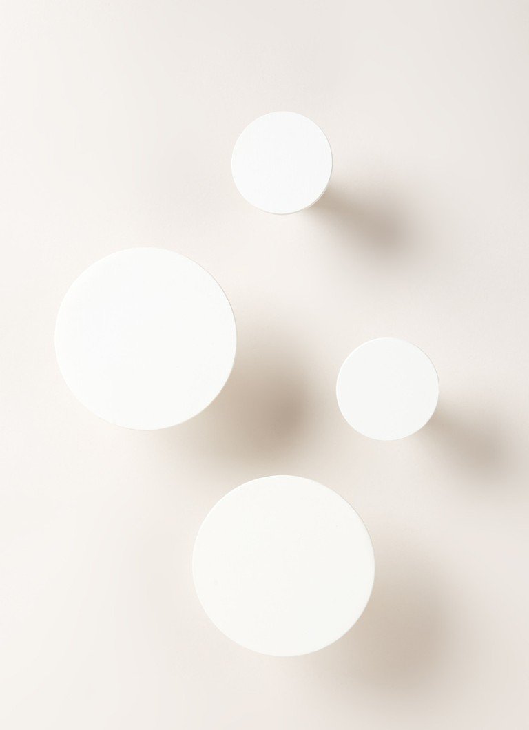 Blomus „Ponto“ Set mit 4 Wandhaken – Weiß