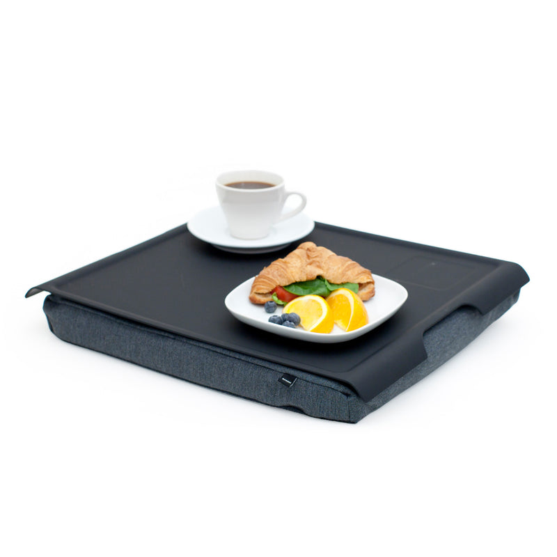 Bosign Laptray Antislip - Zwart / Grijs
