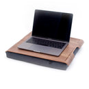 Bosign Laptray Antislip - Walnoot / Grijs