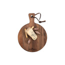 Schüsseln und Schüsseln Walnuss Servierbrett rund Ø 20 x 1,5 cm