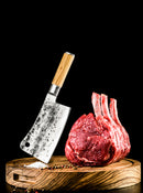 Geschmiedetes Olivenbeil (asiatisches Hackbeil)