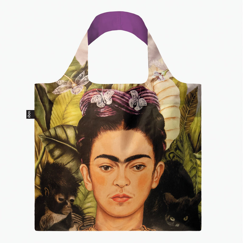 LOQI Vouwtas Frida Kahlo "Self Portrait" Recycled