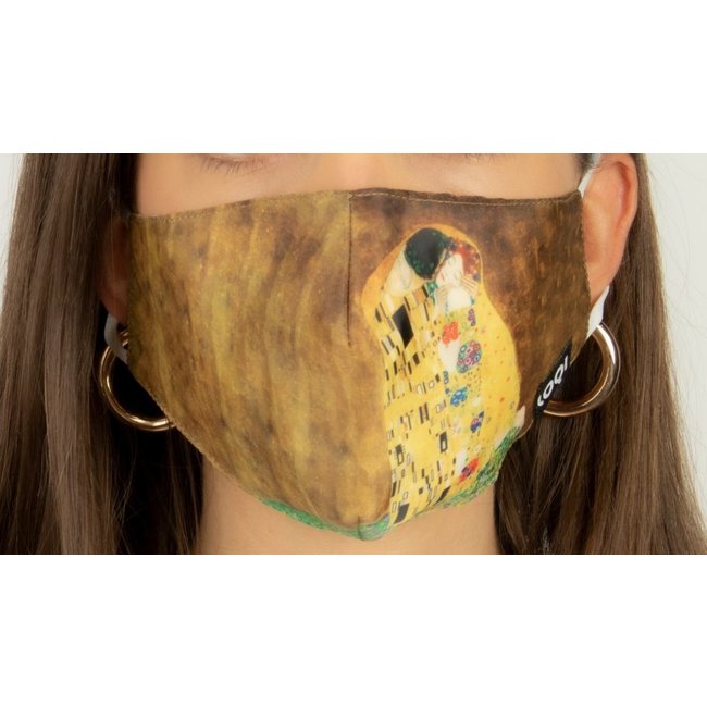 Gesichtsmaske Gustav Klimt - Der Kuss