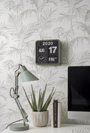 Karlsson Wandklok Mini Flip - Groen