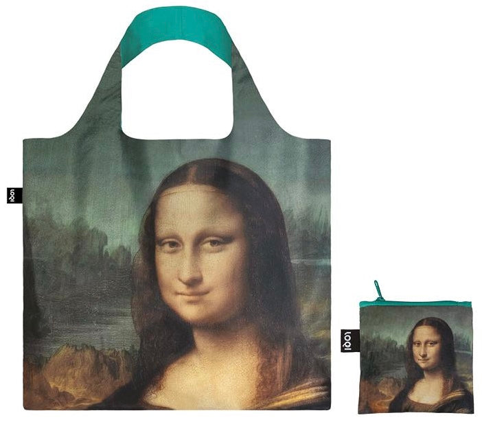 LOQI Vouwtas Museum Collectie: Leonardo Da Vinci - Mona Lisa