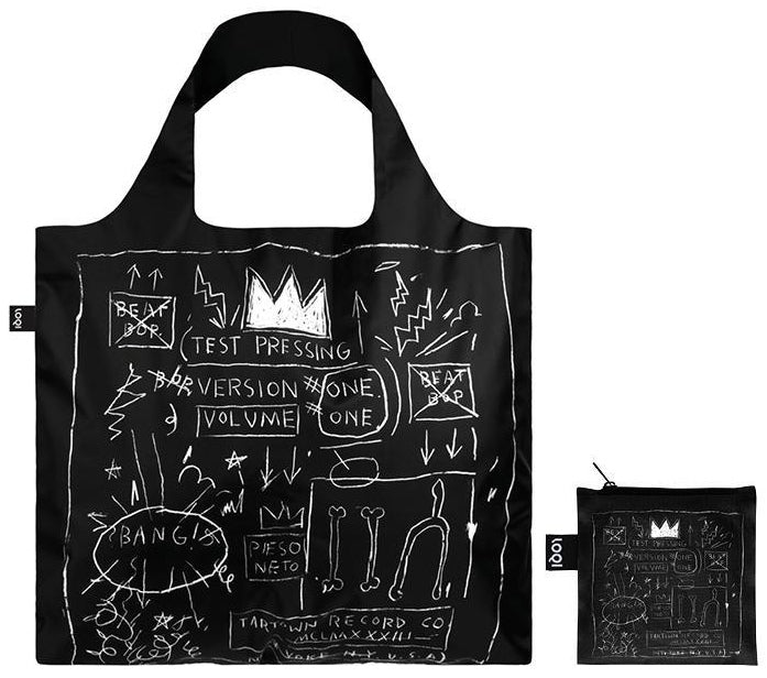 LOQI Falttasche Basquiat - „Crown“