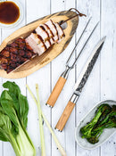 Geschmiedete Fleischgabel „Olive“.