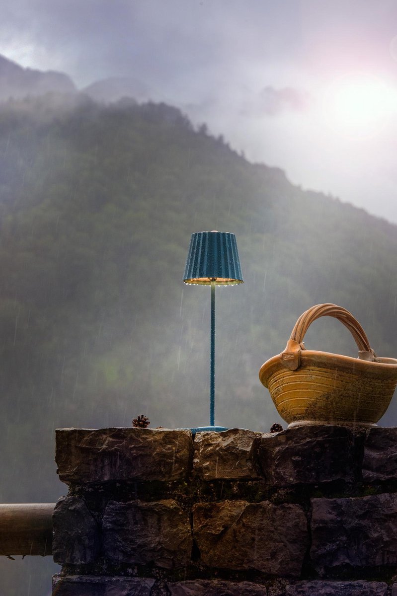 Sompex LED tafellamp "Troll" - Blauw