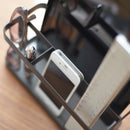 Organizer-Staal-Zwart-Bestellen-Regalino-Roermond