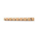 Umbra Flip Kapstok 8 hook - naturel hout