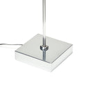 Sompex LED Vloerlamp "Bling" - Zilvergrijs/Chroom