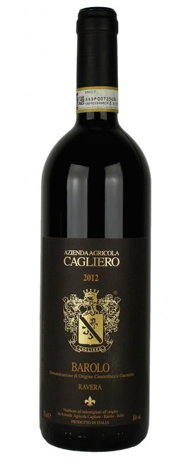 Barolo DOCG - Ravera -Cagliero - 2014 - rode wijn