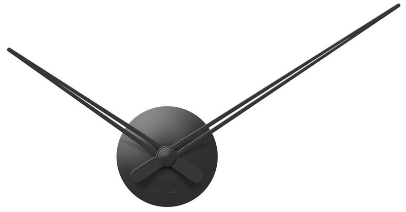 Karlsson Wandklok LBT Mini Sharp Ø 44cm - Zwart