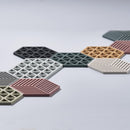 Pannenonderzetter "Triangles" Zone - zwart