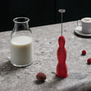 Alessi Pulcina Milchaufschäumer – Rot