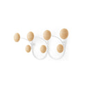 Umbra Garderobe Dotsy 7 Hook - weiß/natur