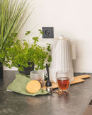 Alessi Plissee-Wasserkocher 1,7 Liter – Weiß